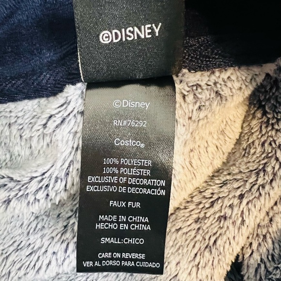 Disney Mickey Mouse-Print Fleece Onesie. Size Small. - Picture 15 of 16